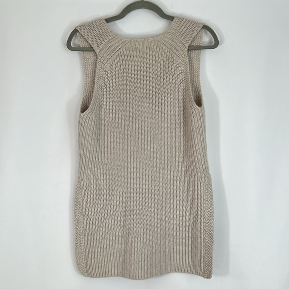 Wilfred Aritzia 100% Wool Sleeveless Chartres Sweater Top - Picture 6 of 7